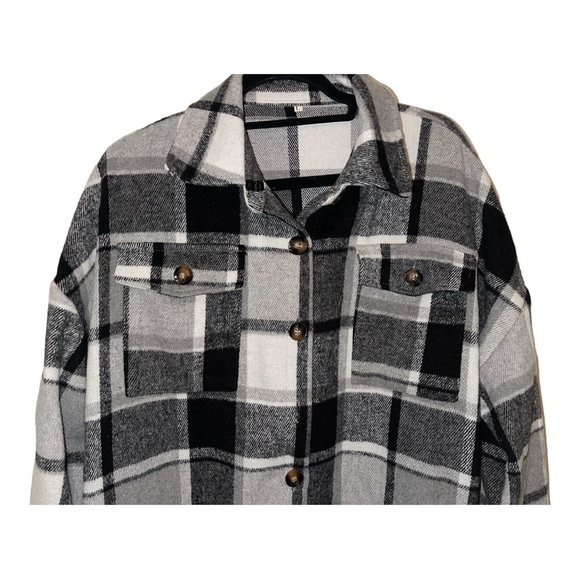 Plaid Shacket - Picture 2 of 9